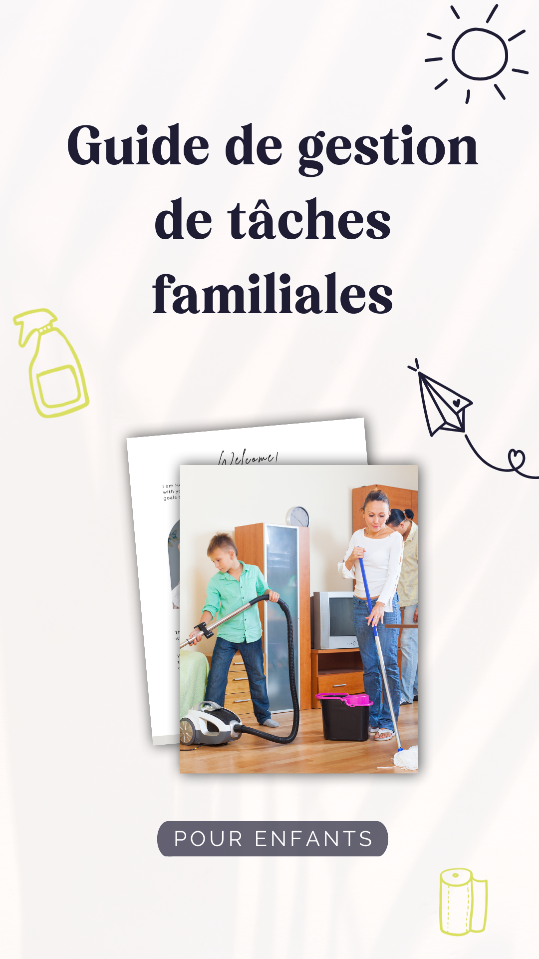 Guide des tâches pour enfants