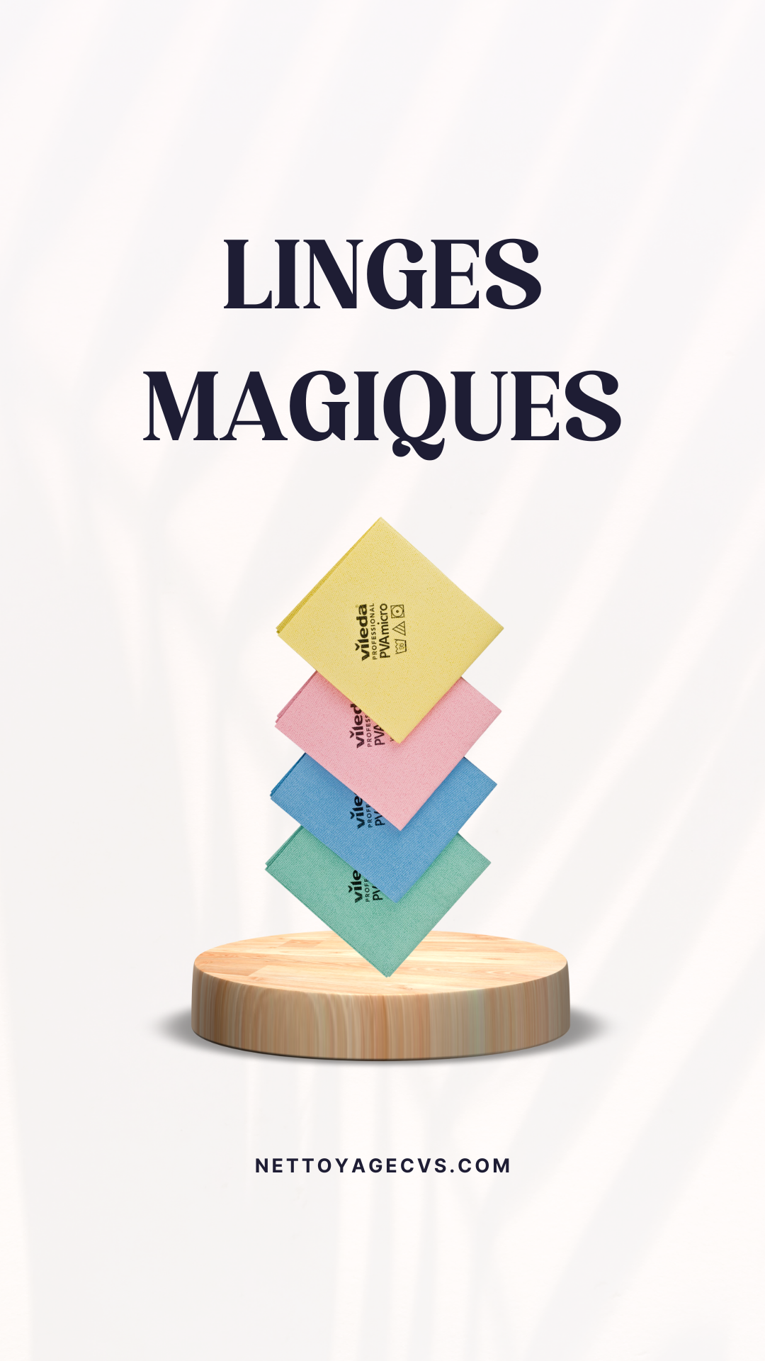 Linges Magiques vitres & miroirs